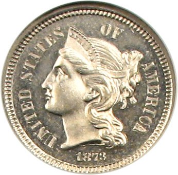 image for: 1873 3cN NGC Proof 64 (Closed 3)