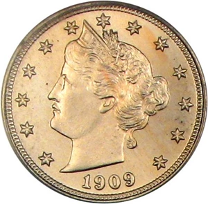 image for: 1909 5c PCGS/CAC Proof 66