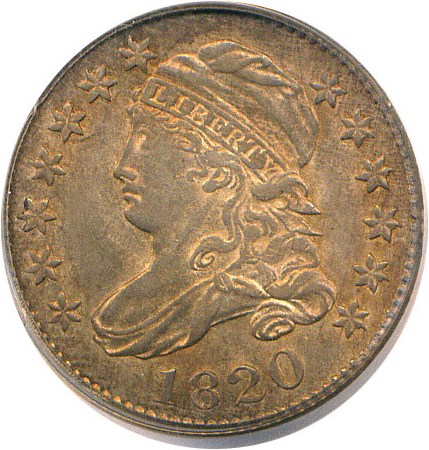 image for: 1820 10c PCGS MS63  (Large 0)