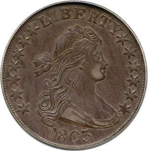 image for: 1803 50c PCGS AU50 (Large 3)