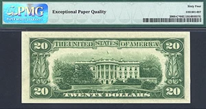image for: 1950A * Star * $20 PMG Choice CU64 EPQ (Fr.2060-C, C* Block)