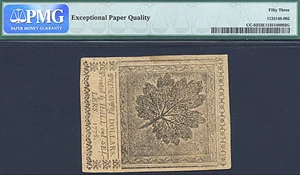 image for: Cont Congress: 1778 $20 26-Sep PMG AU53 EPQ (Fr.CC82)