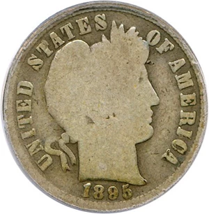 image for: 1895-S 10c PCGS Good-4