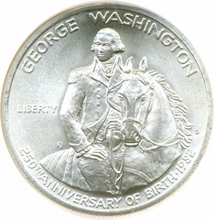 image for: 1982-D 50c Washington DGS MS67