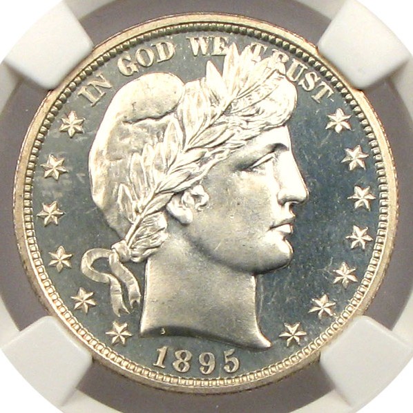 image for: 1895 50c NGC Proof 66 Cameo