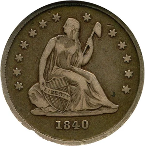 image for: 1840-O 25c NGC VF25 (No Drapery)