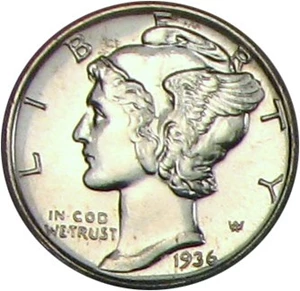 image for: 1936 10c PCGS/CAC Proof 65