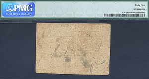 image for: Virginia: 1775 ?2 17-Jul PMG XF45 (Fr.VA78a)
