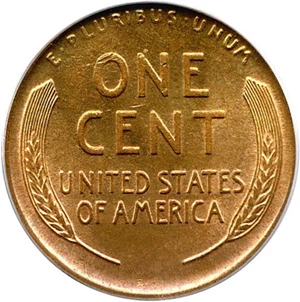 image for: 1928-D 1c PCGS MS65 RB