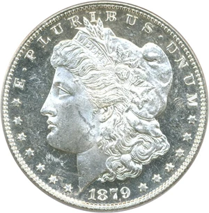 image for: 1879-S $1 PCGS MS63 DMPL