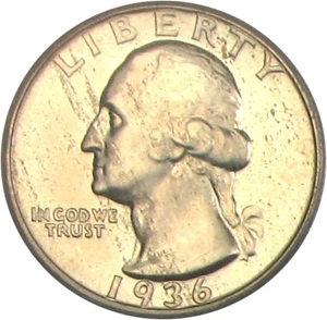 image for: 1936 25c PCGS Proof 64