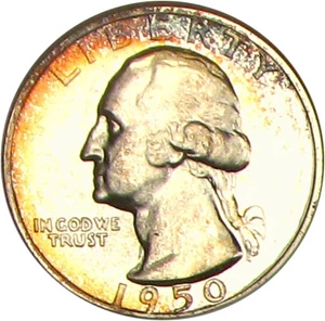 image for: 1950 25c ANACS Proof 66