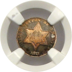 image for: 1871 3cS NGC Proof 66