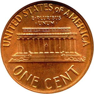 image for: 1976-D 1c ANACS MS65 RD