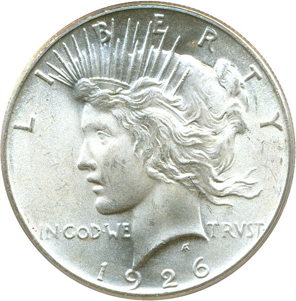 1926 Peace Dollar Values Prices The Greysheet