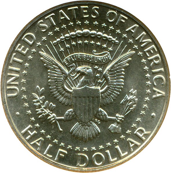 image for: 1989-D 50c ANACS MS65