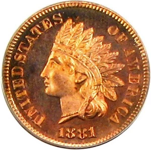 image for: 1881 1c PCGS Proof 65 RD