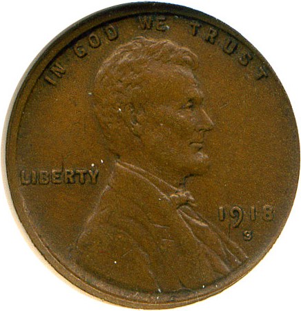 image for: 1918-S 1c NGC AU55