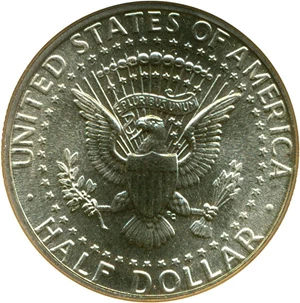 image for: 1995-P 50c ANACS MS65
