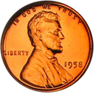 image for: 1958 1c NGC Proof 68 RD