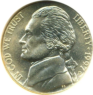 image for: 1997-D 5c ANACS MS66 (6 Steps)