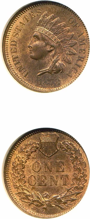 image for: 1878 1c NGC MS66 RB