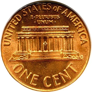 image for: 1972-D 1c ANACS MS65 RD