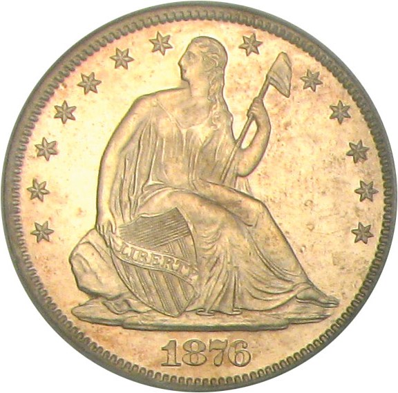 image for: 1876 50c PCGS Proof 62