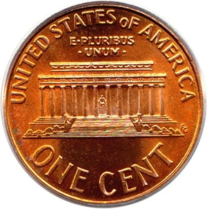 image for: 2007-D 1c ANACS MS66 RD