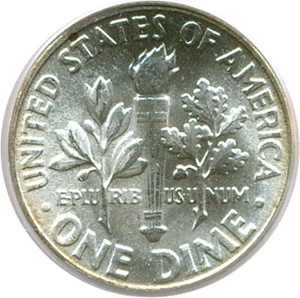 image for: 1952 10c PCGS MS66