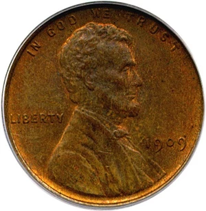 image for: 1909 VDB 1c PCGS MS64 BN