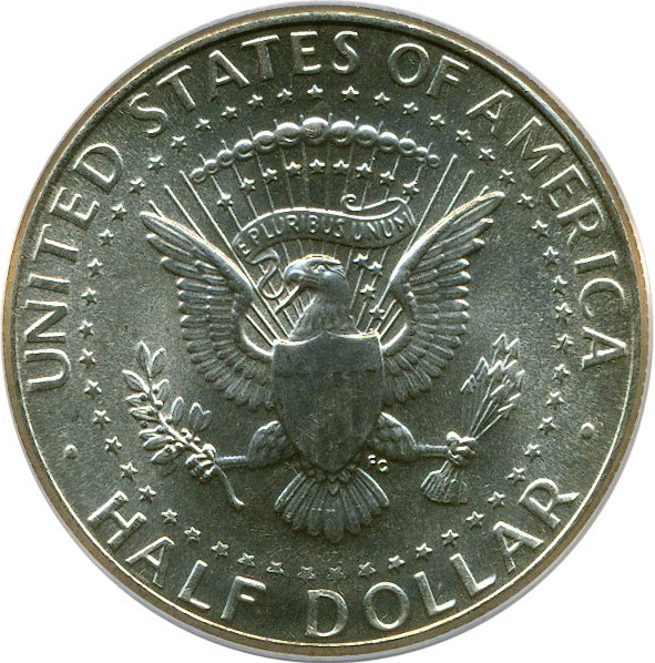 image for: 2007-D 50c ANACS MS66