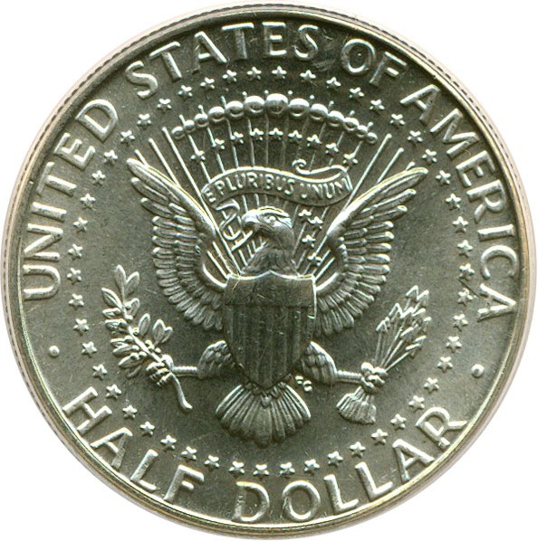 image for: 1992-D 50c ANACS MS65