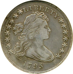 image for: 1795 Draped Bust $1 NGC/CAC XF45