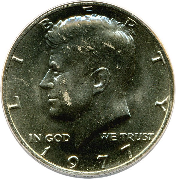 image for: 1977 50c ANACS MS62