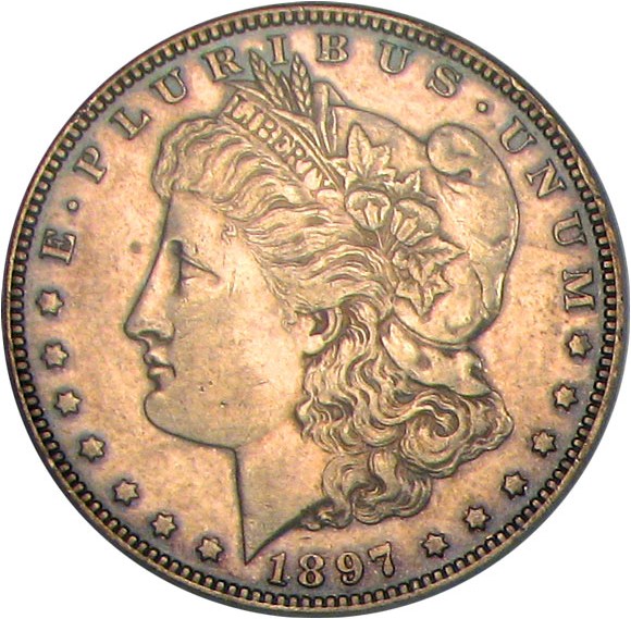 image for: 1897 $1 PCGS Proof 50
