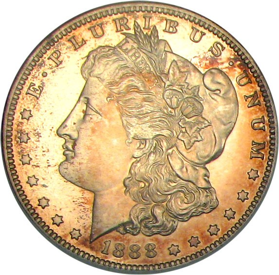 image for: 1888 $1 NGC/CAC Proof 64