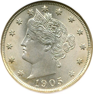 image for: 1905 5c NGC MS64