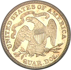 image for: 1881 25c PCGS Proof 66 Cameo