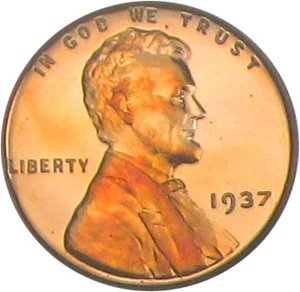 image for: 1937 1c PCGS/CAC Proof 65 RD Cameo