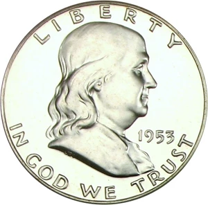 image for: 1953 50c NGC Proof 65 *Star*