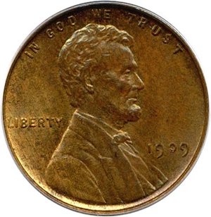image for: 1909 VDB 1c PCGS MS64 BN