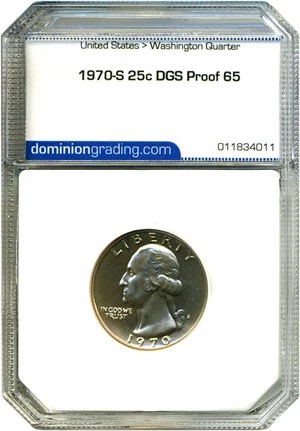 image for: 1970-S 25c DGS Proof 65