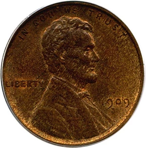 image for: 1909 VDB 1c PCGS MS64 BN