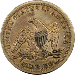 image for: 1843 25c PCGS XF45