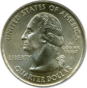 image for: 2006-P 25c ANACS MS65 (Colorado)