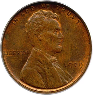 image for: 1909 VDB 1c PCGS MS64 BN