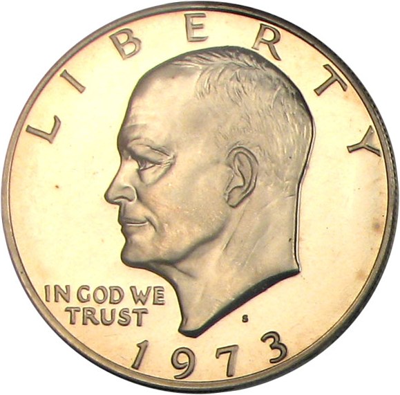 image for: 1973-S Clad $1 ANACS Proof 66 DCameo