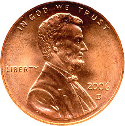 image for: 2006-D 1c DGS MS65 RD