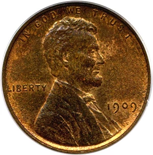 image for: 1909 VDB 1c PCGS MS64 BN